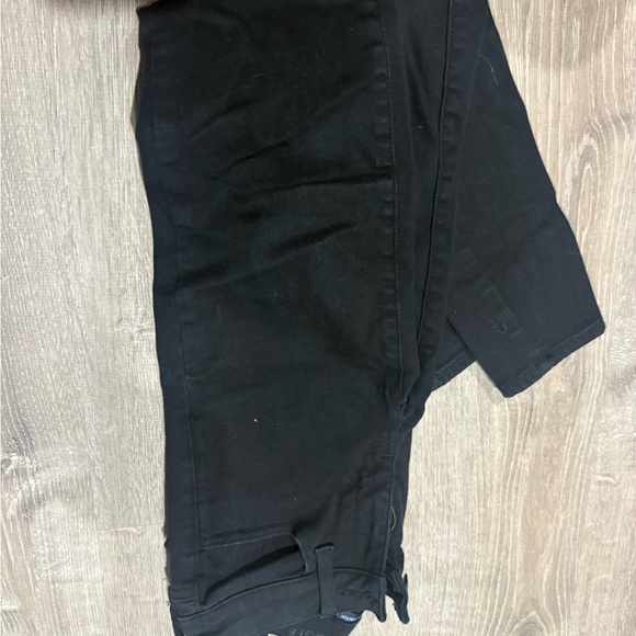 American Eagle Outfitters Black Skinny Jeans 00 short - Picture 3 of 5